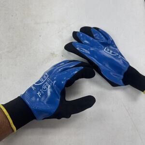 Heavy Duty Rubber UrviProt Gloves Resistant Industrial Safety Work 12 pair XL